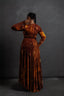 Apinke Tie Dye Maxi Dress