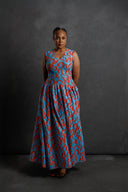Paprika Drop Waist Dress