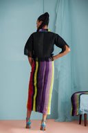 Jola Multicolored Handwoven Top