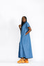 Half & Half Denim Boubou