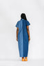 Half & Half Denim Boubou