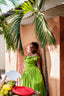 Strawberry Swing Dress (Green)