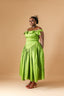 Strawberry Swing Dress (Green)