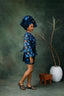 Sisi Lace Buba & Mini Damask Skirt Wrapper