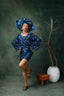 Sisi Lace Buba & Mini Damask Skirt Wrapper