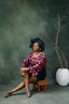 Sisi Lace Buba & Mini Aso Oke Skirt Wrapper