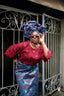 Lace Buba & Damask Wrapper