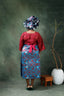 Lace Buba & Damask Wrapper