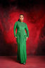 Ayinke Draped Velvet Dress