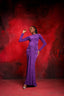 Ayinke Draped Velvet Dress