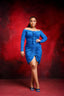 Adunni Ruched Velvet Dress