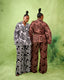 FSS Batik Monogram Print Pants Set