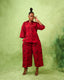 FSS Batik Monogram Print  Culottes Set