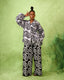 FSS Batik Monogram Print Pants Set