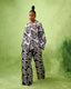 FSS Batik Monogram Print Pants Set