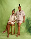 FSS Monogram Linen Shirt & Shorts Set