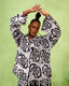FSS Batik Monogram Print Pants Set