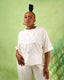 FSS Monogram Linen Top & Pants Set