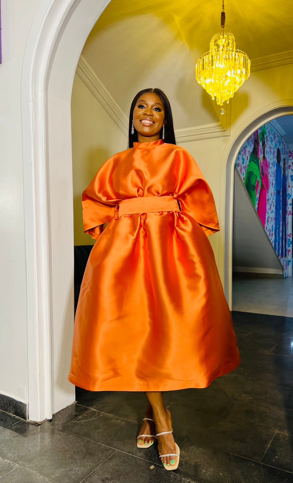 Gathered Silk Taffeta Dress – For Style Sake Gathered Silk Taffeta Dress – For Style Sake