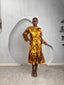 Print Silk/Chiffon Shift Dress