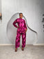Print Silk/Chiffon Pant Set