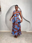 Lia Dress - Print Linen