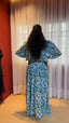 Riviera Linen Ruffle Top and Skirt Set