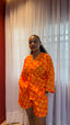 FSS Icon Print Linen Shorts Set