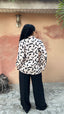 Abstract Print Linen Shirt & Pants Set