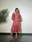 Print Silk/Chiffon Shift Dress